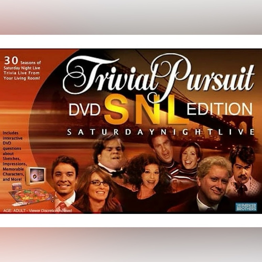 Saturday Night Live SNL FACTORY SEALED Trivial Pursuit DVD/Board Game 30 Seasons